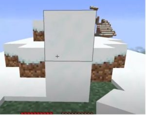 estructura del golem de nieve