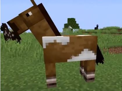 caballo de minecraft